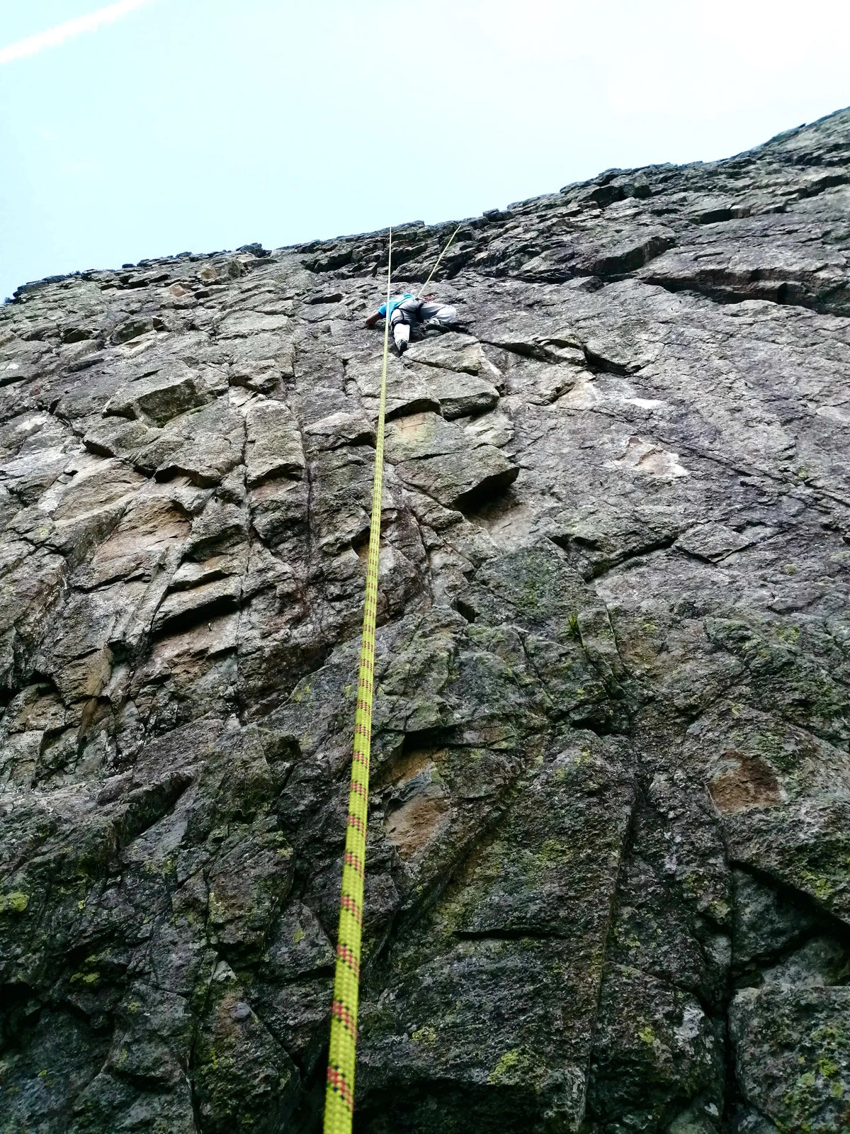 Grimpe encadrée à la Montagne Percée avec Fellaventure