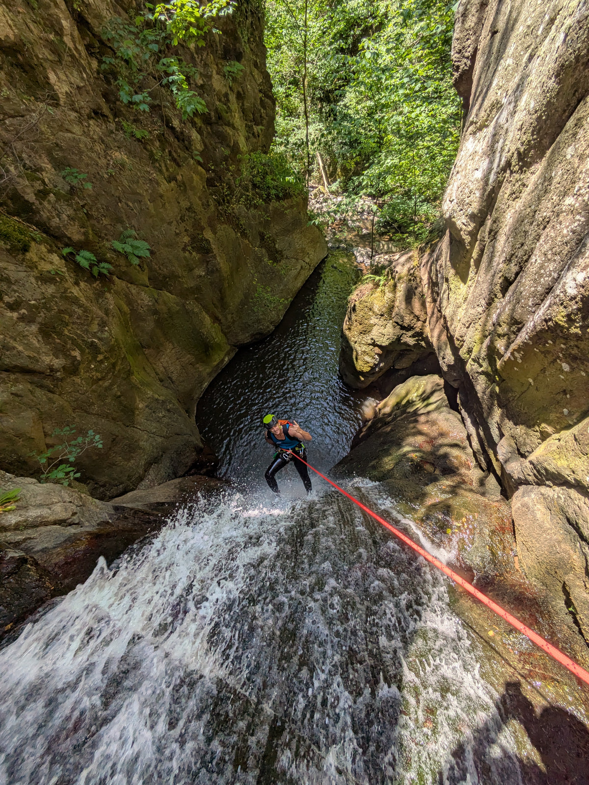 Canyoning en initiation avec Fellaventure