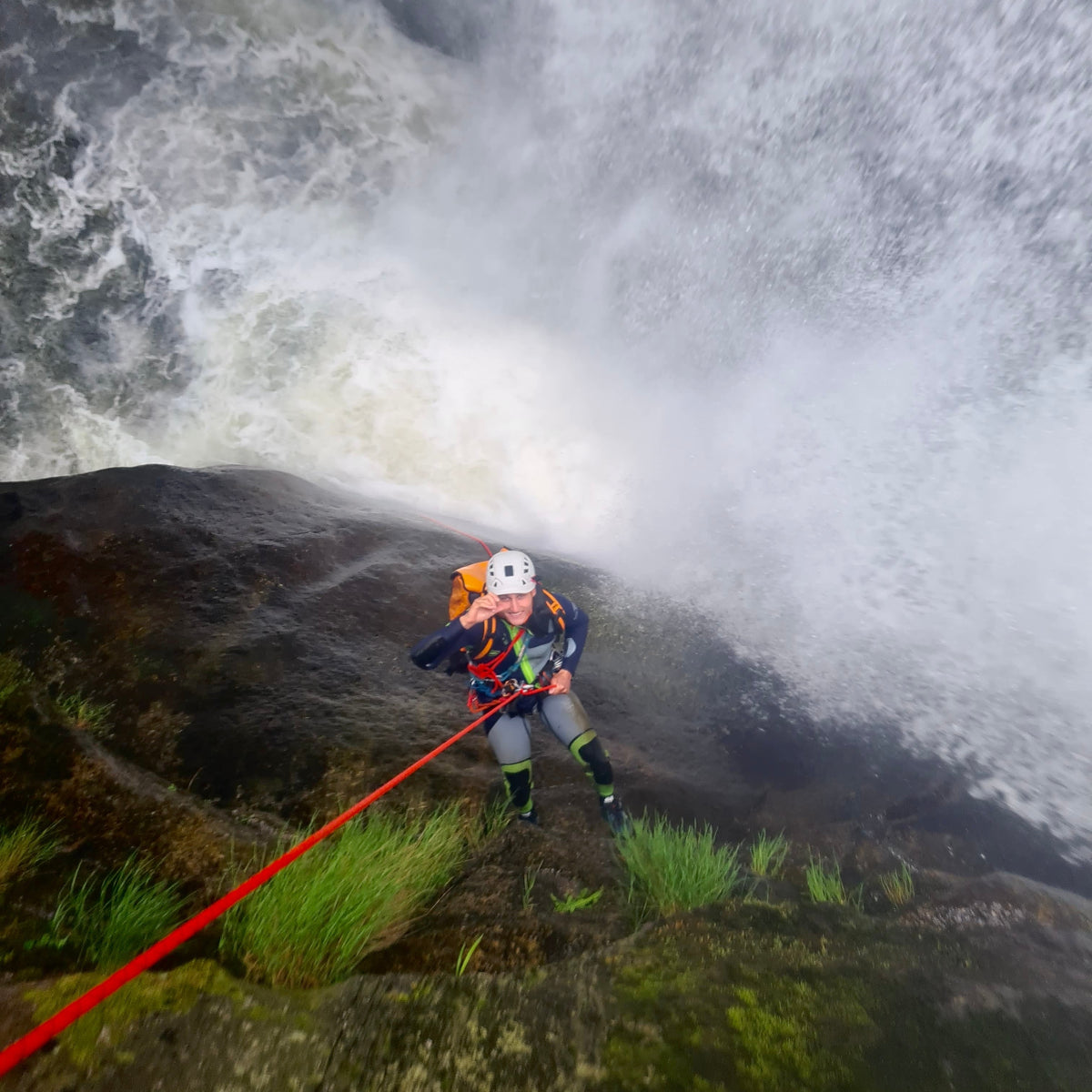 Canyon Plein Gaz — canyon sportif du Nord Aveyron avec Fellaventure
